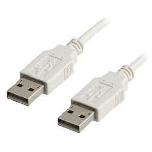 Kabel USB Value USB-A - 0.8 m Biały (11.99.8909-50)