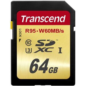Karta Transcend SDXC 64 GB Class 10 UHS-I/U3  (TS64GSDU3)