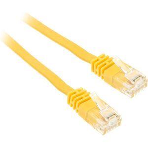 InLine 1m - kabel sieciowy U/UTP - 1000 Mbit - Cat.6 - RJ45 - żółty (71601Y)