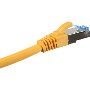 InLine Patch kabel sieciowy Cat.6A, S/FTP (PiMf), 500MHz, żółty, 7,5m (76807Y)
