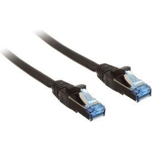 InLine Patch kabel sieciowy Cat.6A, S/FTP (PiMf), 500MHz, czarny, 3m (76803S)