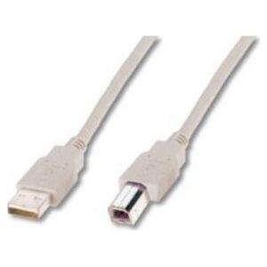 Kabel USB Digitus USB-A - micro-B 5 m Beżowy (AK-300105-050-E)