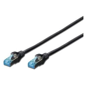 Digitus Patchcord CAT 5e SF/UTP, 2m, czarny (DK-1531-020/BL)