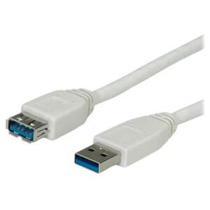Kabel USB Value USB-A - 0.8 m Szary (11.99.8977-50)