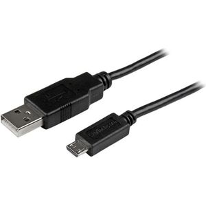 Kabel USB StarTech USB-A - microUSB 2 m Czarny (USBAUB2MBK)