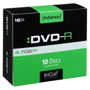 Intenso DVD-R 4.7 GB 16x 10 sztuk (4101652)