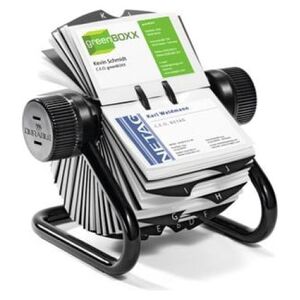 Durable Wizytownik obrotowy Visifix 400szt. czarny (2481-01)