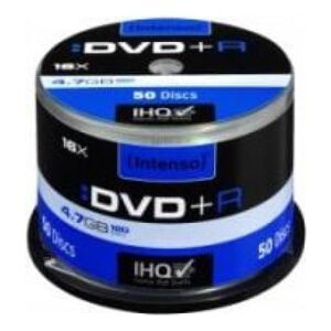 Intenso DVD+R 4.7 GB 16x 50 sztuk (4111155)