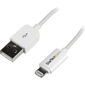 Kabel USB StarTech USB-A - Lightning 3 m Biały (USBLT3MW)