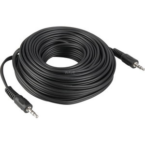 Kabel Goobay Jack 3.5mm - Jack 3.5mm 10m czarny (50931)