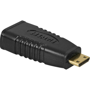 Adapter AV Goobay czarny (68841)