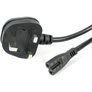 Kabel zasilający StarTech BS 1363 Power (UK) - C7 IEC 60320, 1m (PXTNB2SUK1M)