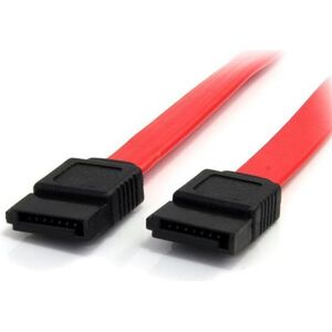 StarTech SATA - SATA, 0.6m, Czerwony (SATA24)