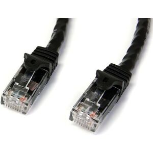 StarTech Czarny CAT 6 Patchcord 15M (N6PATC15MBK)
