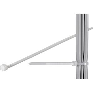 Organizer Goobay goobay Kabelbinder 200x2,5mm weiß, 100 Stück - 17061