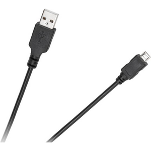 Kabel USB Cabletech USB-A - microUSB 1.8 m Czarny (KPO3962-1,8)