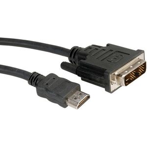 Kabel Roline HDMI - DVI-D 3m czarny (11.04.5532)