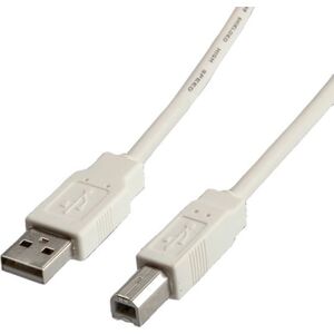 Kabel USB Value USB-A - 1.8 m Biały (11.99.8819)