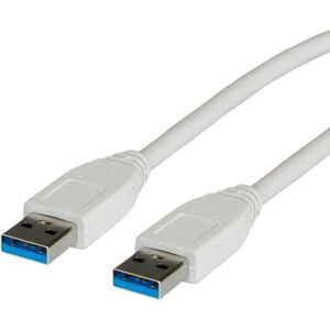 Kabel USB Value USB-A - 3 m Biały (11.99.8976)
