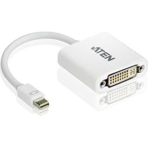 Adapter AV Aten DisplayPort Mini - DVI-I biały (VC960-AT)