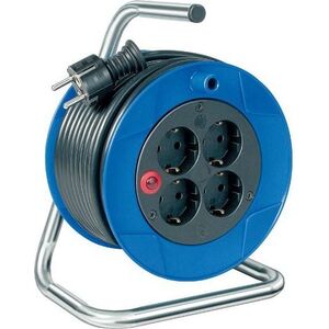 Brennenstuhl 4x schuko, 15m, niebieski (1079180004)