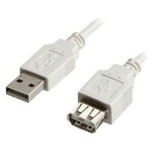 Kabel USB Value USB-A - 1.8 m Biały (11.99.8949)
