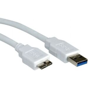 Kabel USB Value USB-A - 3 m Biały (11.99.8877)