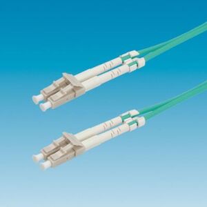 Roline Patchcord światłowodowy, 50/125, LC-LC, OM3, 5m, turkusowy (21.15.8705)