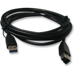 Kabel USB Roline USB-A - USB-B 3 m Czarny (11.02.8871)