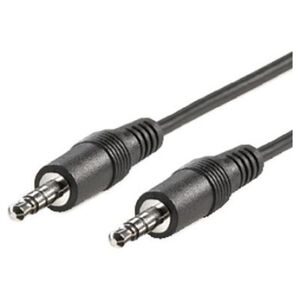 Kabel Roline Jack 3.5mm - Jack 3.5mm 0.2m czarny (11.09.4500)