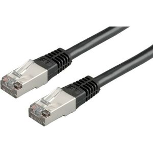 Roline PatchCord, S/FTP, Cat5e, 0,5m, czarny (21.15.0385)