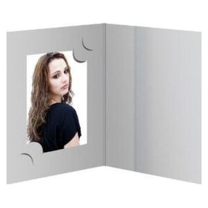 Daiber Etui paszportowe na 3 formaty zdjec, 1x100, szare (12101)
