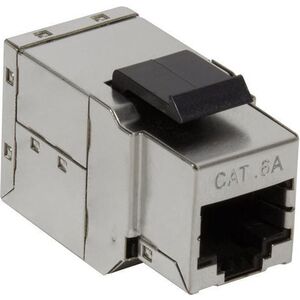 LogiLink Przejściówka Keystone 2 x RJ45 Cat.6A, STP, snap-in mounting (NK4010)