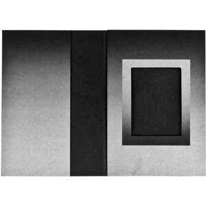 Daiber Etui paszportowe czarno-srebrne 31x42 mm, 100 sztuk (4116G)