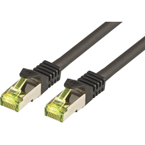 Mcab Patchcord, S-FTP, Cat7, PIMF, LSZH, 3m, czarny (3716)