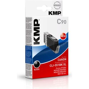 Tusz KMP C90 Tusz czarny do Canon CLI-551 BK XL (1520,0001)