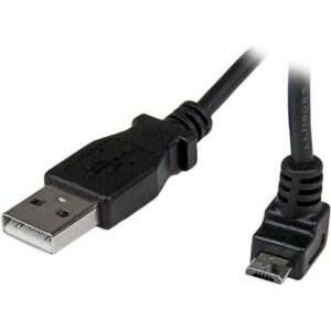 Kabel USB StarTech USB-A - microUSB 2 m Czarny (USBAUB2MU)