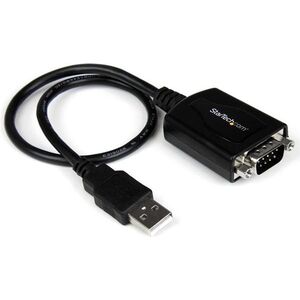 Kabel USB StarTech USB-A - DB-9 0.4 m Czarny (ICUSB2321X)