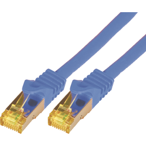 Mcab Patchcord, Cat7, S-FTP, PIMF, LSZH, 10m, niebieski (3742)