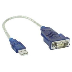 Adapter USB InLine USB - RS-232 USB - RS-232 Biały  (33304)