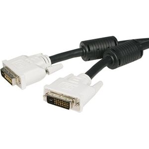 Kabel StarTech DVI-D - DVI-D 5m biały (DVIDDMM5M)