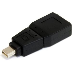 Adapter AV StarTech DisplayPort Mini - DisplayPort czarny (GCMDP2DPMF)