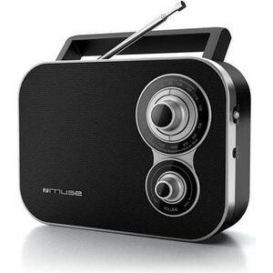Radio Muse Muse M-051R Black, 2-band portable radio,