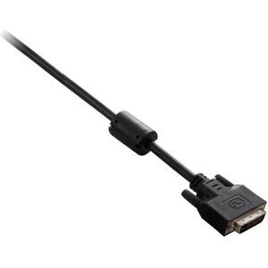 Kabel V7 DVI-D - DVI-D 3m czarny (V7E2DVI-03M-BLK)