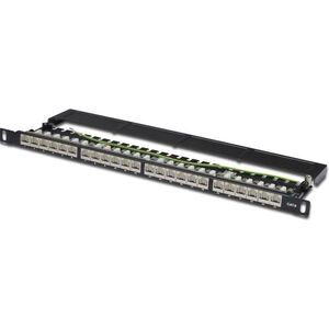 Digitus Patch panel 19" 1U 24x RJ45 LSA kat.6 (DN-91624S-SL-SH)