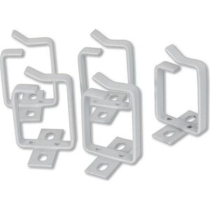 Organizer Digitus Uchwyt Biały 10 sztuk  (DN-19 ORG-2)