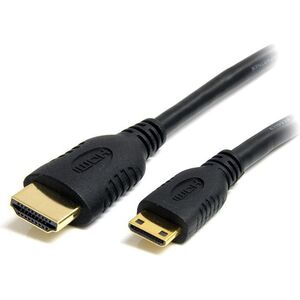 Kabel StarTech HDMI Mini - HDMI 0.5m czarny (HDACMM50CM)