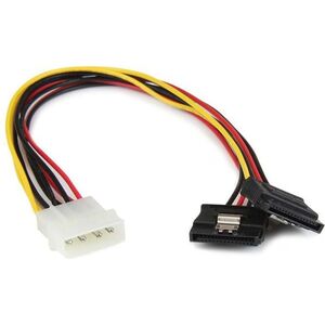 StarTech Molex - SATA x2, 0.3m, Wielokolorowy (PYO2LP4LSATA)