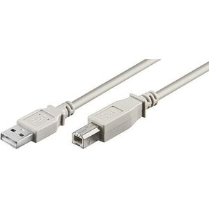 Kabel USB Goobay USB-A - micro-B 1.8 m Szary (68712)