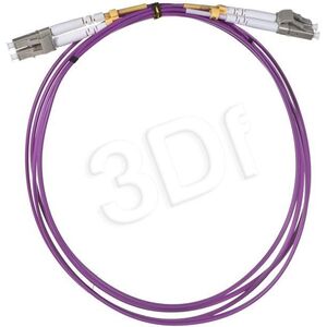 Alantec Patchcord światłowodowy, MM, OM4, LC-LC, duplex 50/125, 2m (FOC-LCLC-5MMD-2-4)